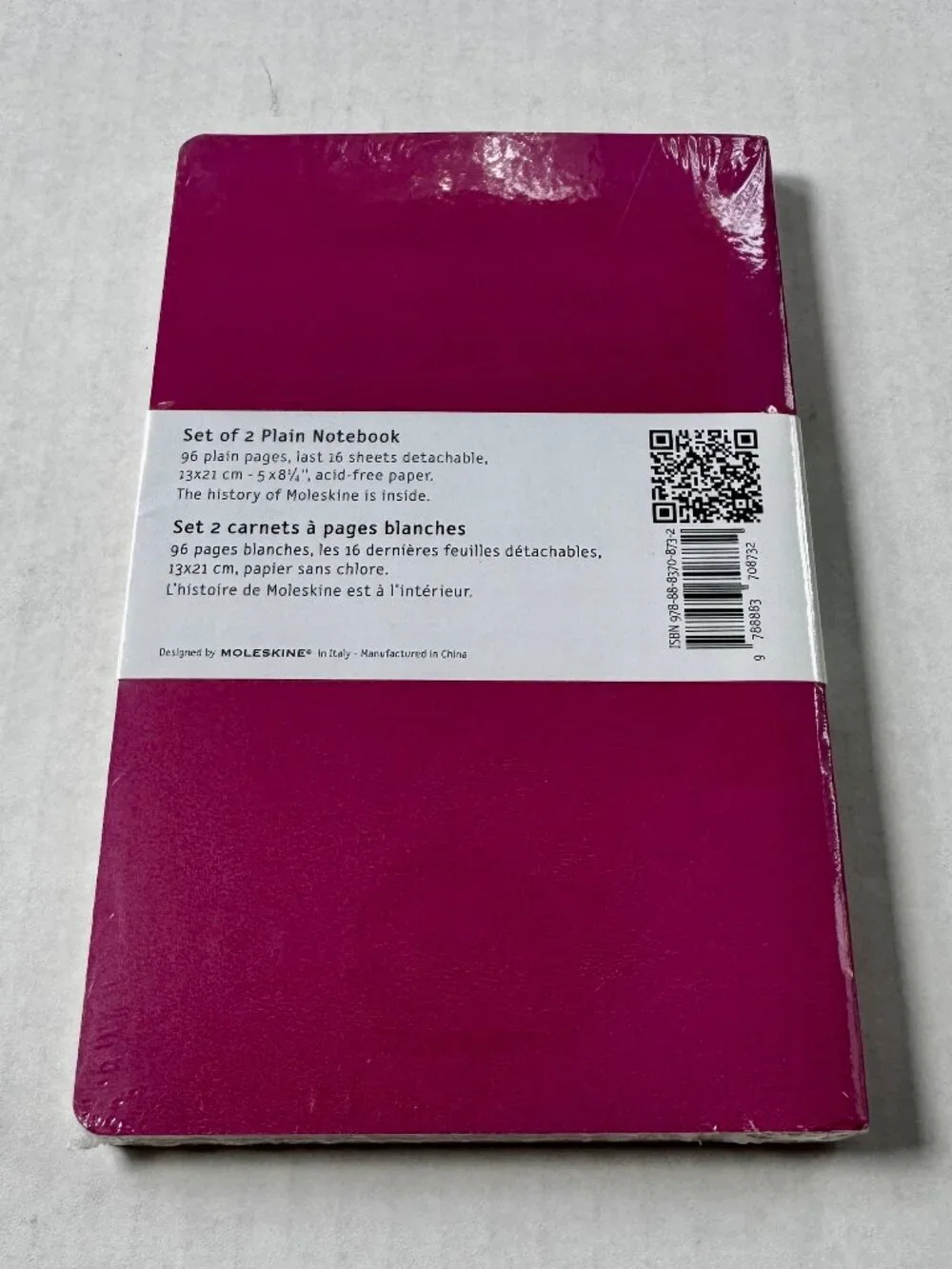 Moline Notebooks - 2 Softcover 5 x 8 1/4